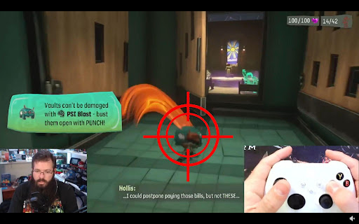 Psychonauts 2 one-shot insta-kill target